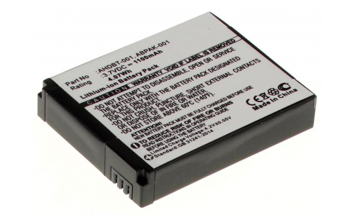 Аккумуляторная батарея AHDBT-002 для фотоаппаратов и видеокамер GoPro. Артикул iB-F423.