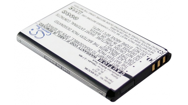 Аккумуляторная батарея BL-5CB для телефонов, смартфонов Hyundai. Артикул iB-M1413.Емкость (mAh): 750. Напряжение (V): 3,7