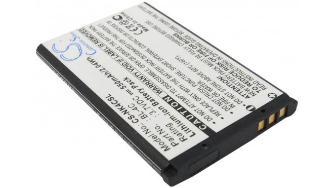 Аккумуляторная батарея BL-4C для телефонов, смартфонов BBK. Артикул iB-M1023.Емкость (mAh): 550. Напряжение (V): 3,7