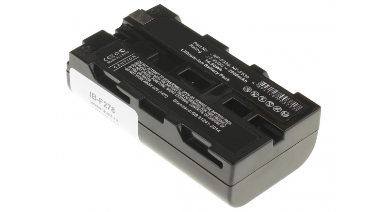 Аккумуляторная батарея NP-F530 для фотоаппаратов и видеокамер Olympus. Артикул iB-F278.Емкость (mAh): 2000. Напряжение (V): 7,4