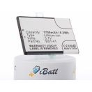 Аккумуляторная батарея iBatt iB-M363 для телефонов, смартфонов SonyЕмкость (mAh): 1700. Напряжение (V): 3,7