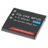 Аккумуляторная батарея PL352B.334 для фотоаппаратов и видеокамер Casio. Артикул iB-F137.Емкость (mAh): 630. Напряжение (V): 3,7