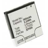 Аккумуляторная батарея для телефона, смартфона Sony Ericsson Vivaz (U5i Kurara). Артикул iB-M319.Емкость (mAh): 900. Напряжение (V): 3,7