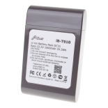 Аккумуляторная батарея iBatt iB-T910 для пылесосов DysonЕмкость (mAh): 1500. Напряжение (V): 22,2