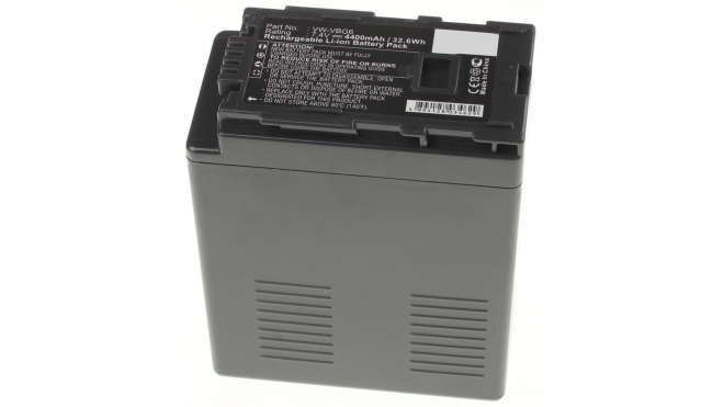 Аккумуляторная батарея iBatt iB-F215 для фотокамер и видеокамер PanasonicЕмкость (mAh): 4400. Напряжение (V): 7,4