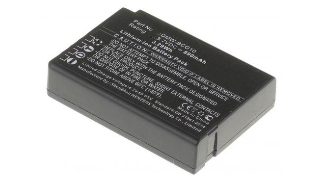 Аккумуляторная батарея BP-DC7 для фотоаппаратов и видеокамер Leica. Артикул iB-F319.Емкость (mAh): 890. Напряжение (V): 3,7
