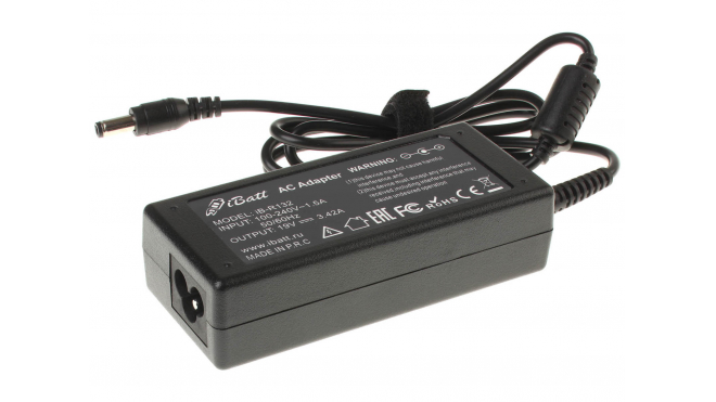 Блок питания (адаптер питания) PA-1600-06D1 для ноутбука MiTAC. Артикул iB-R132. Напряжение (V): 19