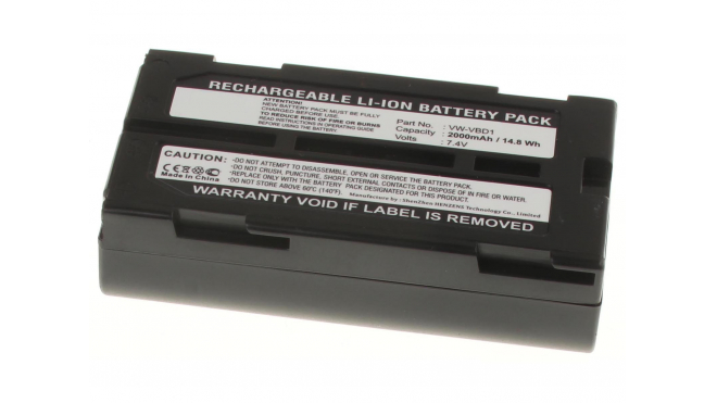 Аккумуляторная батарея BN-V812U для фотоаппаратов и видеокамер JVC. Артикул iB-F367.Емкость (mAh): 2000. Напряжение (V): 7,4