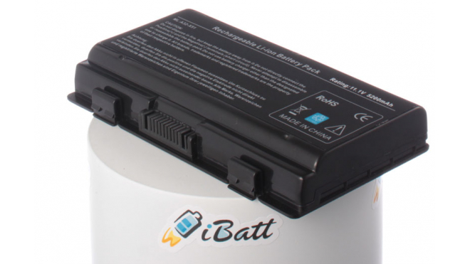 Аккумуляторная батарея iBatt iB-A182H для ноутбука Packard BellЕмкость (mAh): 5200. Напряжение (V): 11,1