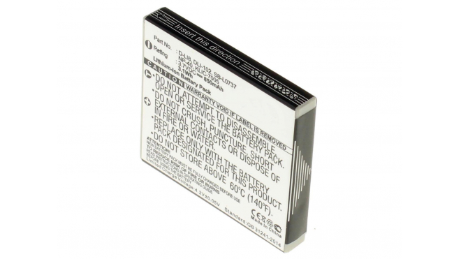 Аккумуляторная батарея D-Li85 для фотоаппаратов и видеокамер BenQ. Артикул iB-F391.Емкость (mAh): 850. Напряжение (V): 3,7