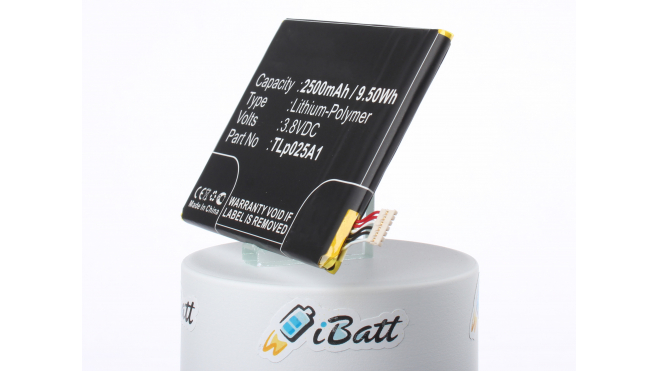 Аккумуляторная батарея iBatt iB-M1258 для телефонов, смартфонов VodafoneЕмкость (mAh): 2500. Напряжение (V): 3,8