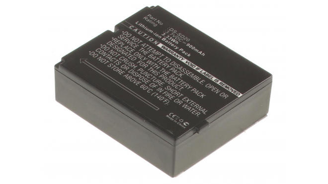 Аккумуляторная батарея DS-SD20 для фотоаппаратов и видеокамер Hama. Артикул iB-F438.Емкость (mAh): 900. Напряжение (V): 3,7