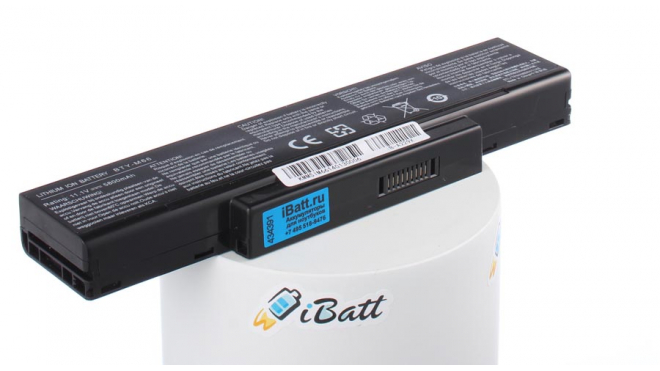 Аккумуляторная батарея CBPIL73 для ноутбуков Quanta. Артикул iB-A229X.Емкость (mAh): 5800. Напряжение (V): 11,1