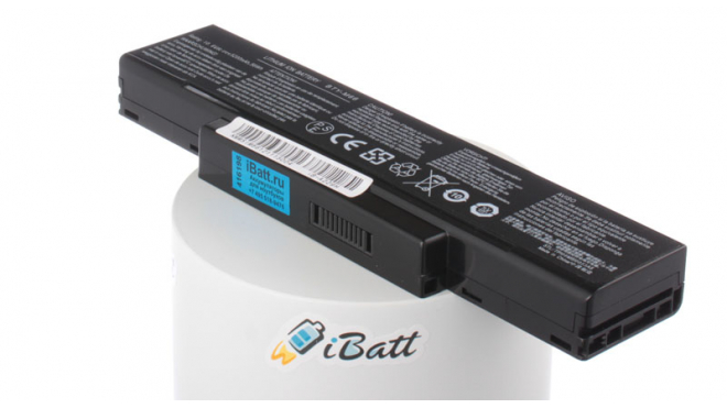 Аккумуляторная батарея BTY-M68 для ноутбуков Quanta. Артикул iB-A229H.Емкость (mAh): 5200. Напряжение (V): 11,1