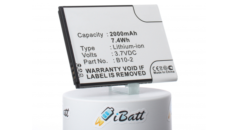 Аккумуляторная батарея iBatt iB-M671 для телефонов, смартфонов CATЕмкость (mAh): 2000. Напряжение (V): 3,7