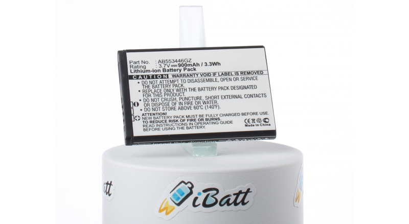 Аккумуляторная батарея iBatt iB-M2622 для телефонов, смартфонов VerizonЕмкость (mAh): 900. Напряжение (V): 3,7