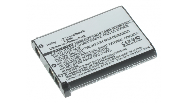 Аккумуляторная батарея BP-DC17 для фотоаппаратов и видеокамер ALBA. Артикул iB-F480.Емкость (mAh): 660. Напряжение (V): 3,7