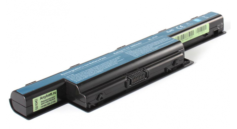 Аккумуляторная батарея AS10G3E для ноутбуков Packard Bell. Артикул 11-1217.Емкость (mAh): 4400. Напряжение (V): 10,8