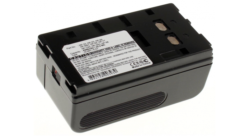 Аккумуляторная батарея iBatt iB-F381 для фотокамер и видеокамер TelefunkenЕмкость (mAh): 4200. Напряжение (V): 6