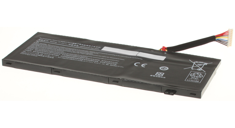 Аккумуляторная батарея для ноутбука Acer Aspire VN7-572G-74CA. Артикул iB-A912.Емкость (mAh): 4600. Напряжение (V): 11,4