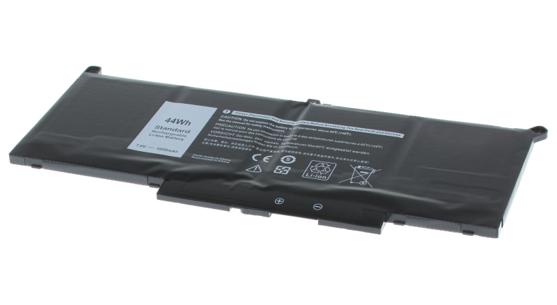 Аккумуляторная батарея для ноутбука Dell Latitude 7390. Артикул 11-11479.Емкость (mAh): 5800. Напряжение (V): 7,6