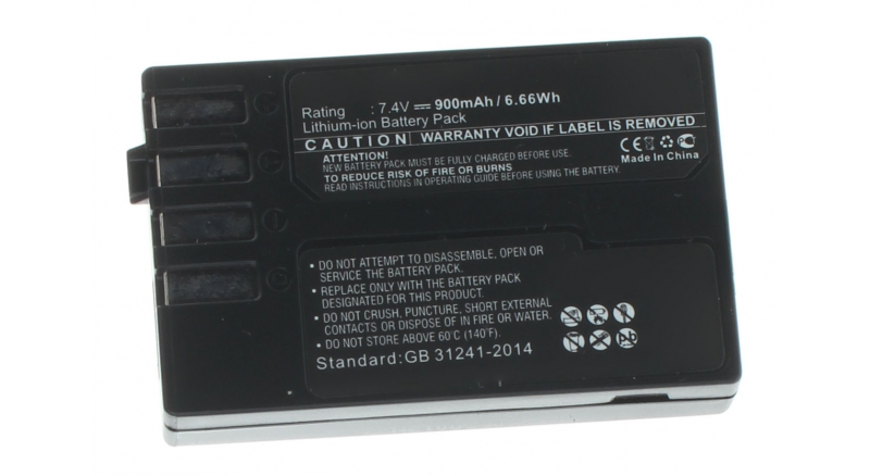 Аккумуляторная батарея D-Li109 для фотоаппаратов и видеокамер Pentax. Артикул iB-F402.Емкость (mAh): 900. Напряжение (V): 7,4