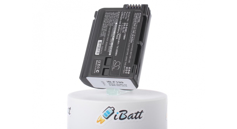 Аккумуляторная батарея iBatt iB-F199 для фотокамер и видеокамер NikonЕмкость (mAh): 1600. Напряжение (V): 7