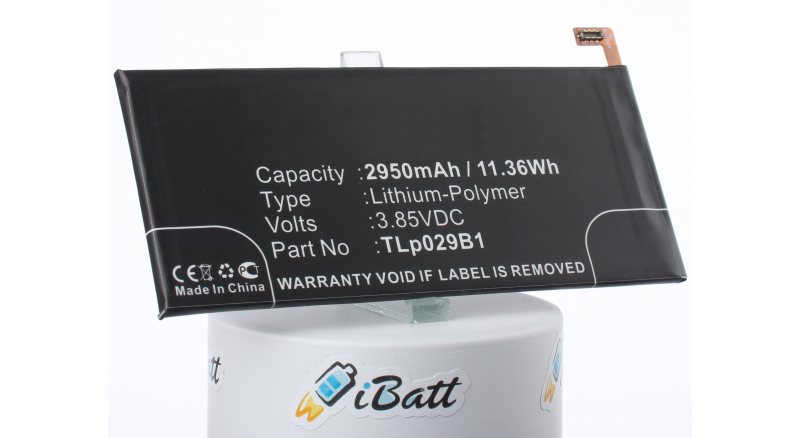 Аккумуляторная батарея iBatt iB-M1259 для телефонов, смартфонов VodafoneЕмкость (mAh): 2950. Напряжение (V): 3,85