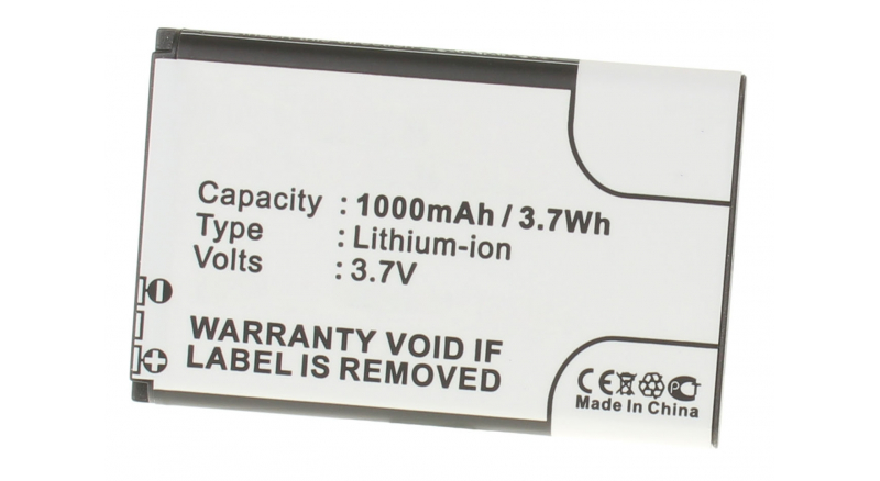 Аккумуляторная батарея BL-5C для телефонов, смартфонов Philips. Артикул iB-M288.Емкость (mAh): 1000. Напряжение (V): 3,7