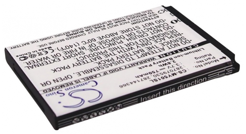 Аккумуляторная батарея iBatt iB-M2616 для телефонов, смартфонов SagemЕмкость (mAh): 750. Напряжение (V): 3,7