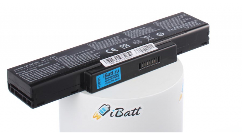 Аккумуляторная батарея CBPIL72 для ноутбуков Quanta. Артикул iB-A229X.Емкость (mAh): 5800. Напряжение (V): 11,1