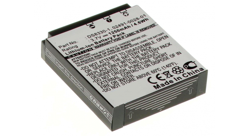 Аккумуляторная батарея DS8330 для фотоаппаратов и видеокамер Acer. Артикул iB-F414.Емкость (mAh): 1250. Напряжение (V): 3,7