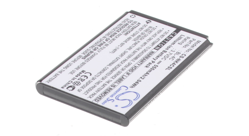 Аккумуляторная батарея BL-4C для фотоаппаратов и видеокамер Nokia. Артикул iB-F680.Емкость (mAh): 550. Напряжение (V): 3,7