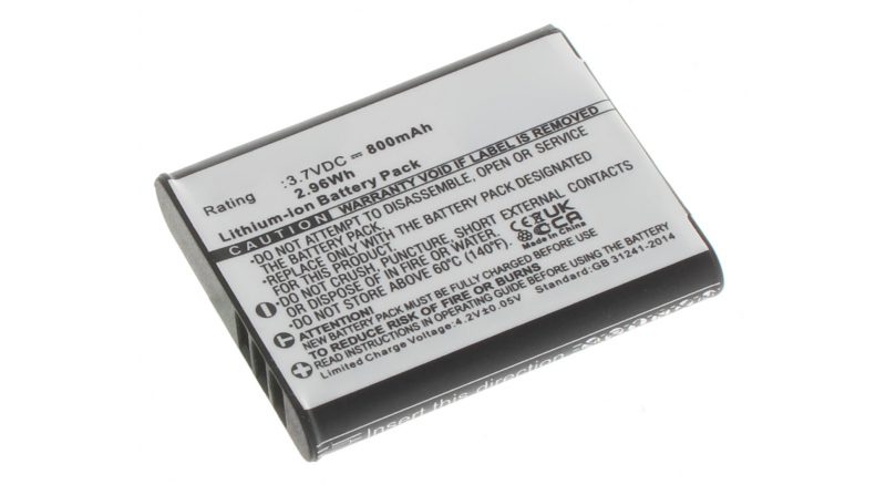 Аккумуляторная батарея Li-50B для фотоаппаратов и видеокамер Pentax. Артикул iB-F154.Емкость (mAh): 800. Напряжение (V): 3,7
