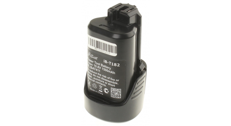 Аккумуляторная батарея iBatt iB-T182 для шуруповертов и другого электроинструмента WURTHЕмкость (mAh): 1500. Напряжение (V): 10,8