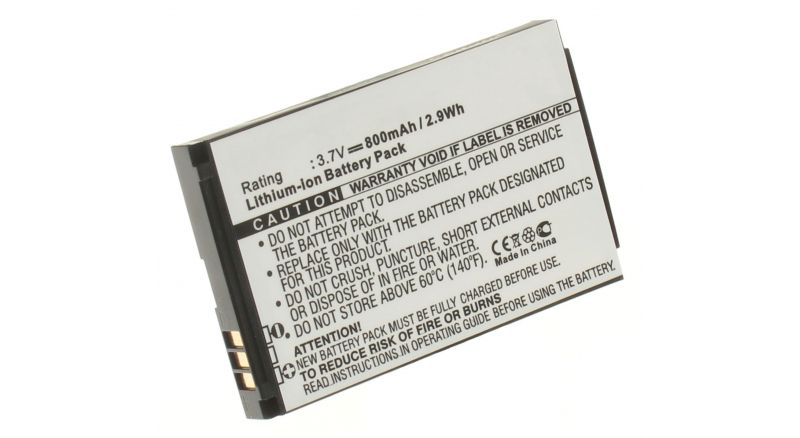 Аккумуляторная батарея iBatt iB-M523 для телефонов, смартфонов T-MobileЕмкость (mAh): 800. Напряжение (V): 3,7