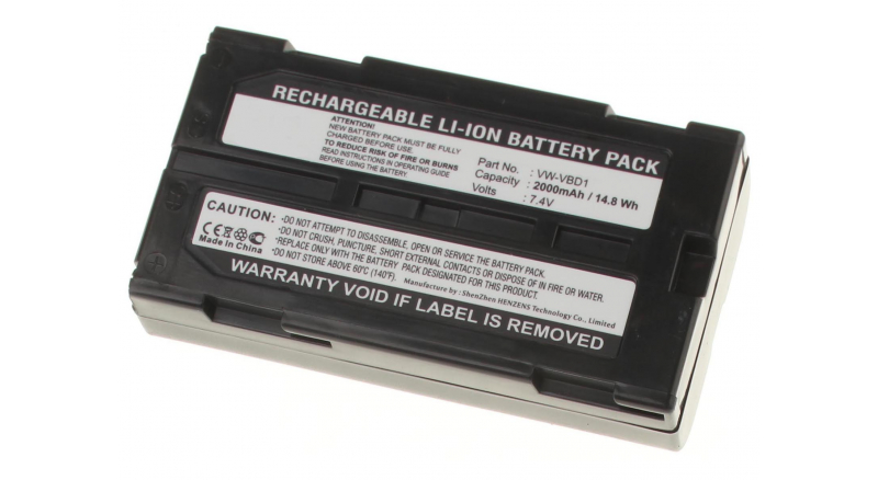 Аккумуляторная батарея VM-BPL27 для фотоаппаратов и видеокамер Rca. Артикул iB-F367.Емкость (mAh): 2000. Напряжение (V): 7,4