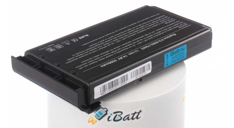 Аккумуляторная батарея iBatt iB-A227H для ноутбука BenQЕмкость (mAh): 5200. Напряжение (V): 14,8