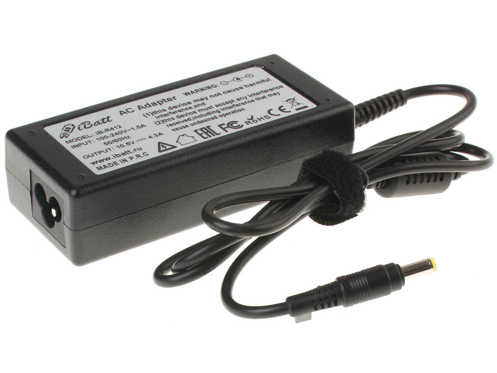 Блок питания (адаптер питания) для ноутбука Sony VAIO SVP1121Z9RB (Pro 11). Артикул iB-R412. Напряжение (V): 10,5