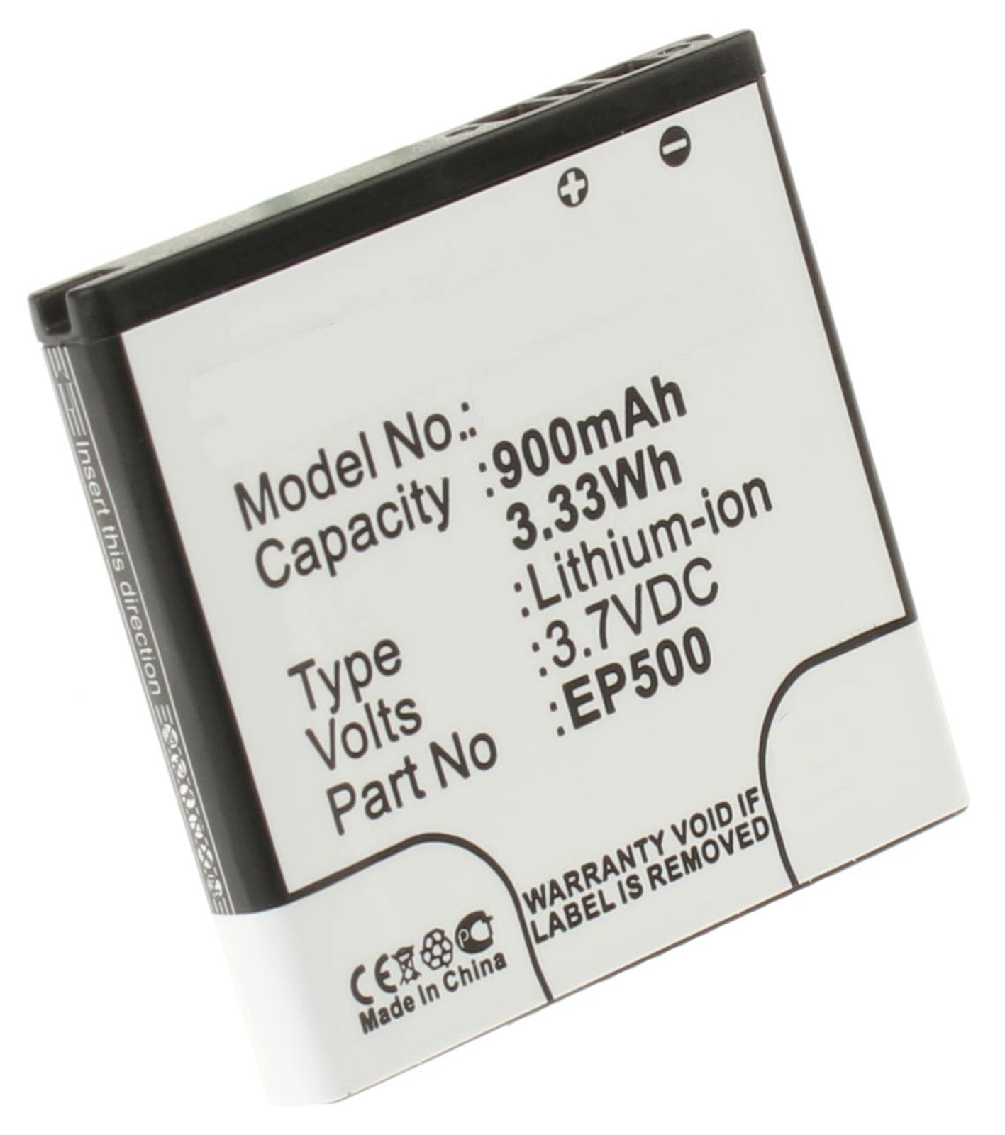 Аккумуляторная батарея для телефона, смартфона Sony Ericsson E16I. Артикул iB-M319.Емкость (mAh): 900. Напряжение (V): 3,7