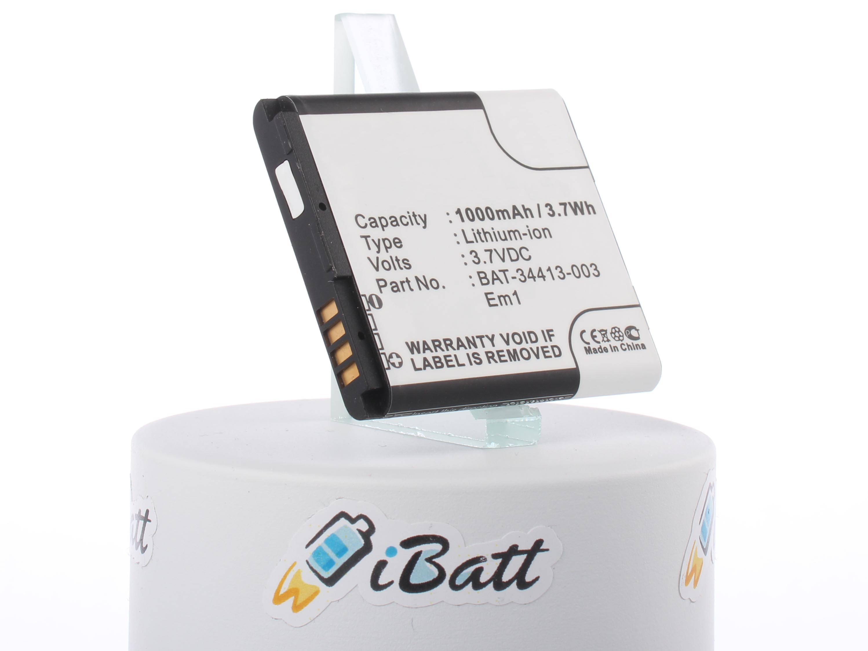 Аккумуляторная батарея iBatt iB-M399 для телефонов, смартфонов BlackberryЕмкость (mAh): 1000. Напряжение (V): 3,7