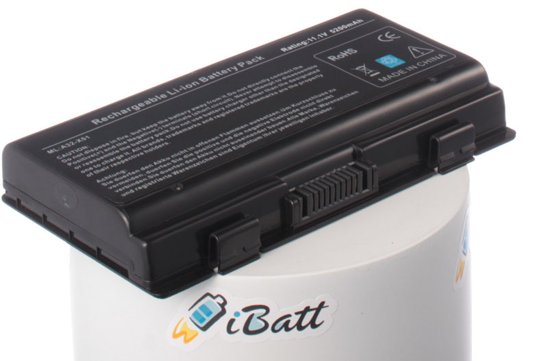 Аккумуляторная батарея для ноутбука Packard Bell EasyNote MX65-100. Артикул iB-A182H.Емкость (mAh): 5200. Напряжение (V): 11,1