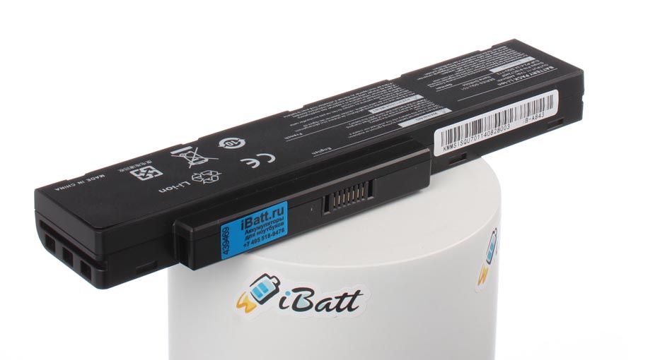 Аккумуляторная батарея iBatt iB-A843 для ноутбука BenQЕмкость (mAh): 4400. Напряжение (V): 11,1
