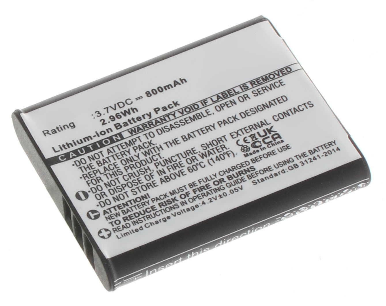 Аккумуляторная батарея GB-50A для фотоаппаратов и видеокамер Kodak. Артикул iB-F154.Емкость (mAh): 800. Напряжение (V): 3,7