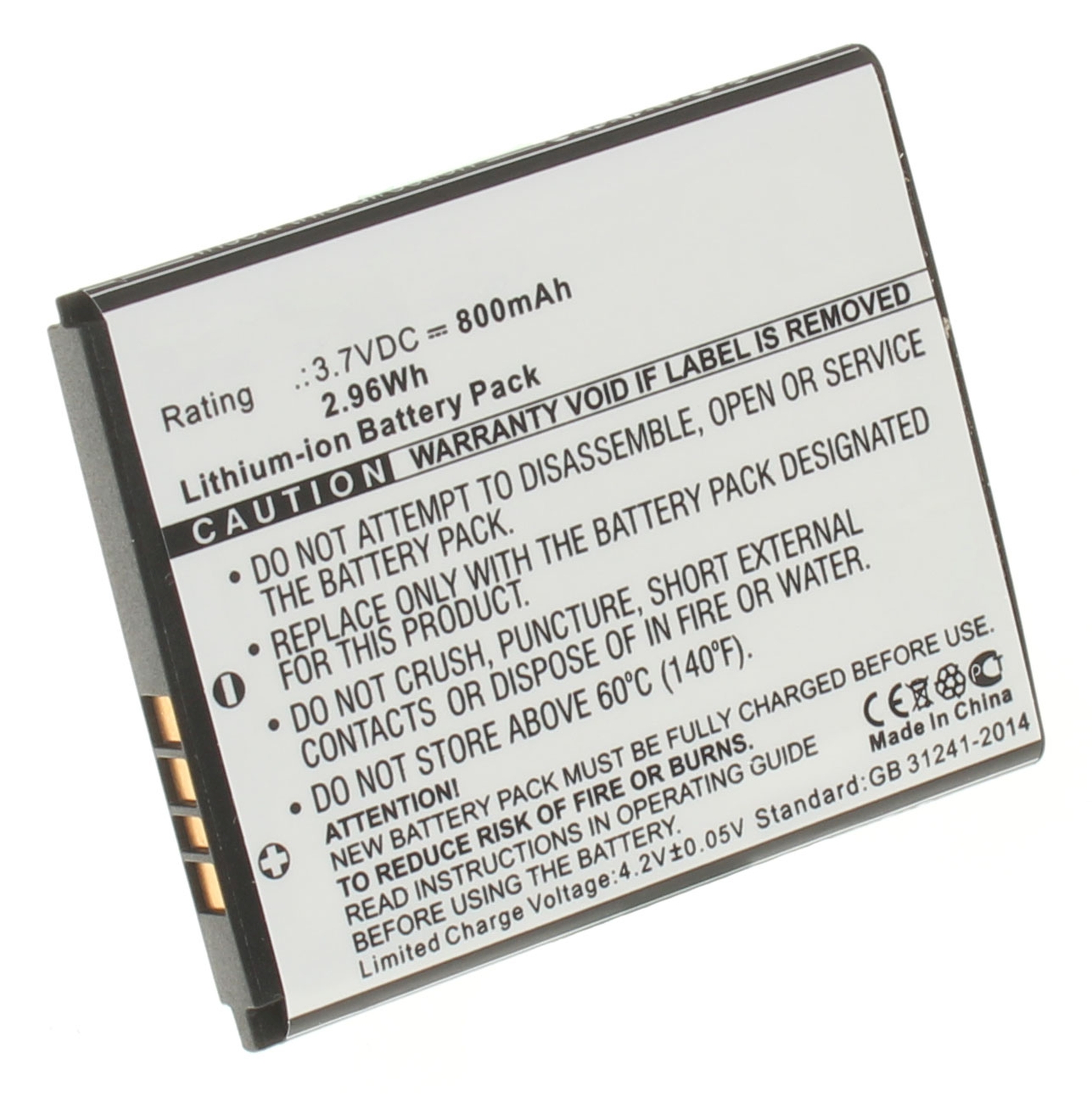 Аккумуляторная батарея CAB3122001C1 для телефонов, смартфонов Билайн. Артикул iB-M498.Емкость (mAh): 800. Напряжение (V): 3,7