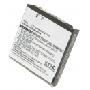 Аккумуляторная батарея для телефона, смартфона Samsung SGH-T729. Артикул iB-M257.Емкость (mAh): 700. Напряжение (V): 3,7