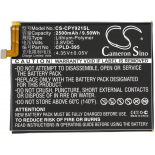 Аккумуляторная батарея для телефона, смартфона Coolpad Y91-U00 Max Lite. Артикул iB-M1668.Емкость (mAh): 2500. Напряжение (V): 3,8