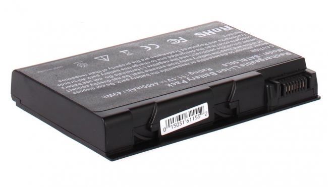 Аккумуляторная батарея для ноутбука Acer TravelMate 5511. Артикул 11-1118.Емкость (mAh): 4400. Напряжение (V): 11,1