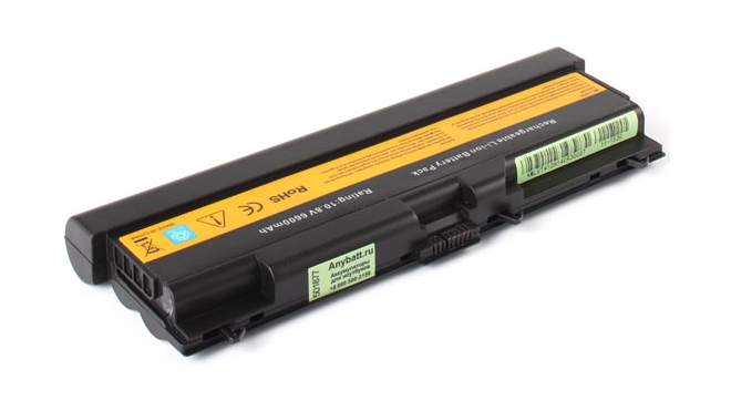 Аккумуляторная батарея для ноутбука IBM-Lenovo ThinkPad L420. Артикул 11-1530.Емкость (mAh): 6600. Напряжение (V): 10,8