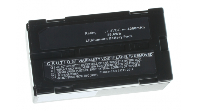 Аккумуляторная батарея CGR-B/202E1B для фотоаппаратов и видеокамер Rca. Артикул iB-F501.Емкость (mAh): 4000. Напряжение (V): 7,4